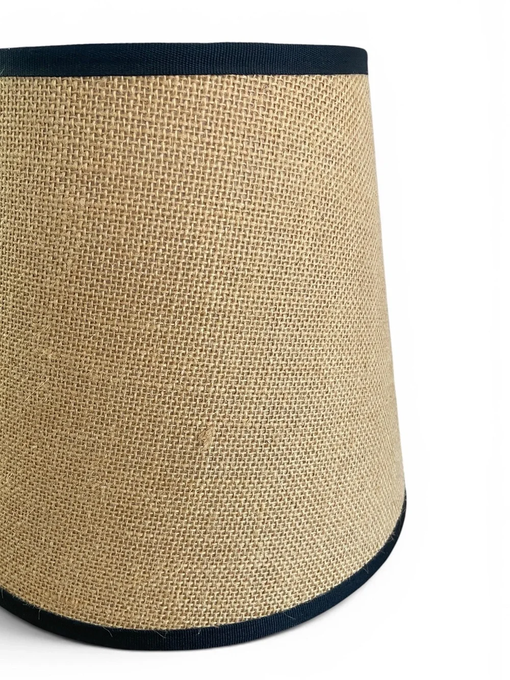 Burlap Stripe Lamp Shade